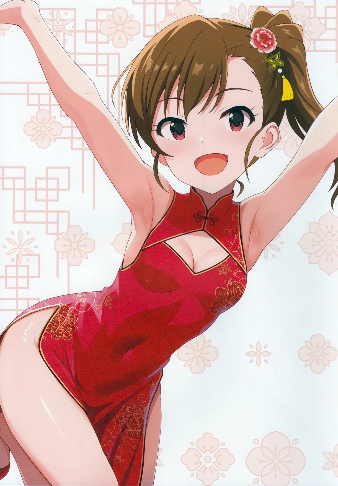 Fetishism vol.5 Kenzen White + Sexy Pink page 14 featuring chihaya kisaragi the idolmaster parody - full color multi-work series hentai manga - read online free