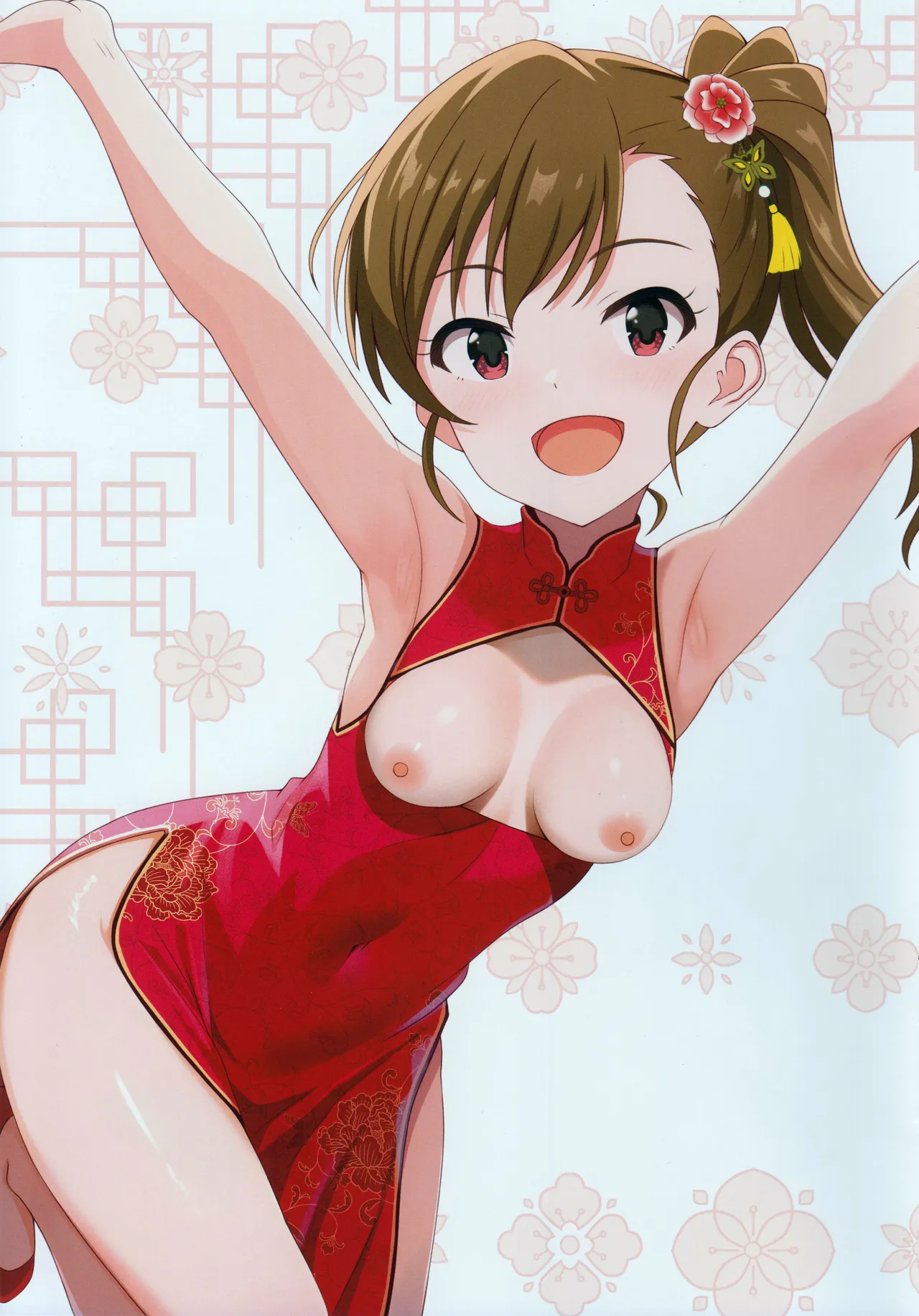 Fetishism vol.5 Kenzen White + Sexy Pink page 15 featuring chihaya kisaragi the idolmaster parody - full color multi-work series hentai manga - read online free