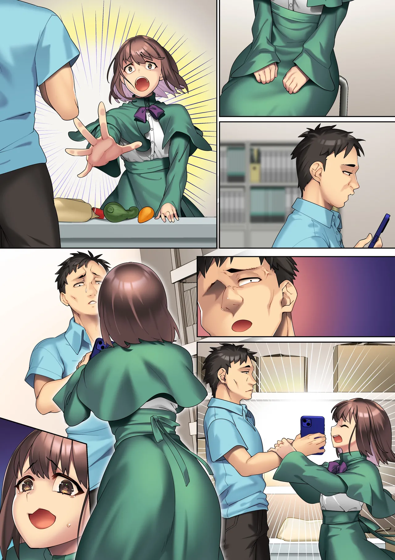 Manbiki no Daishou wa Watashi no Karada ~ Shouwaru Oyako wa Sex de Tettei Kyouiku Shite Tenchou no Onapetto ni Shichaimashita page 30 original parody - big breasts group hentai manga - read online free