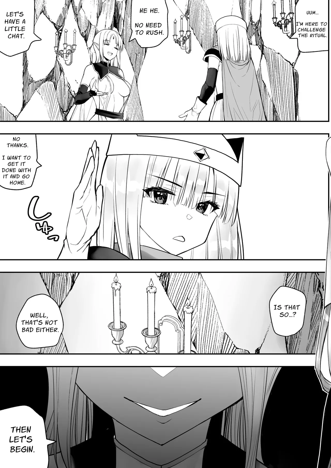 Yuusha nafurita no bouken | Dickchick Hero's Adventure page 10 original parody - futanari elf hentai manga - read online free