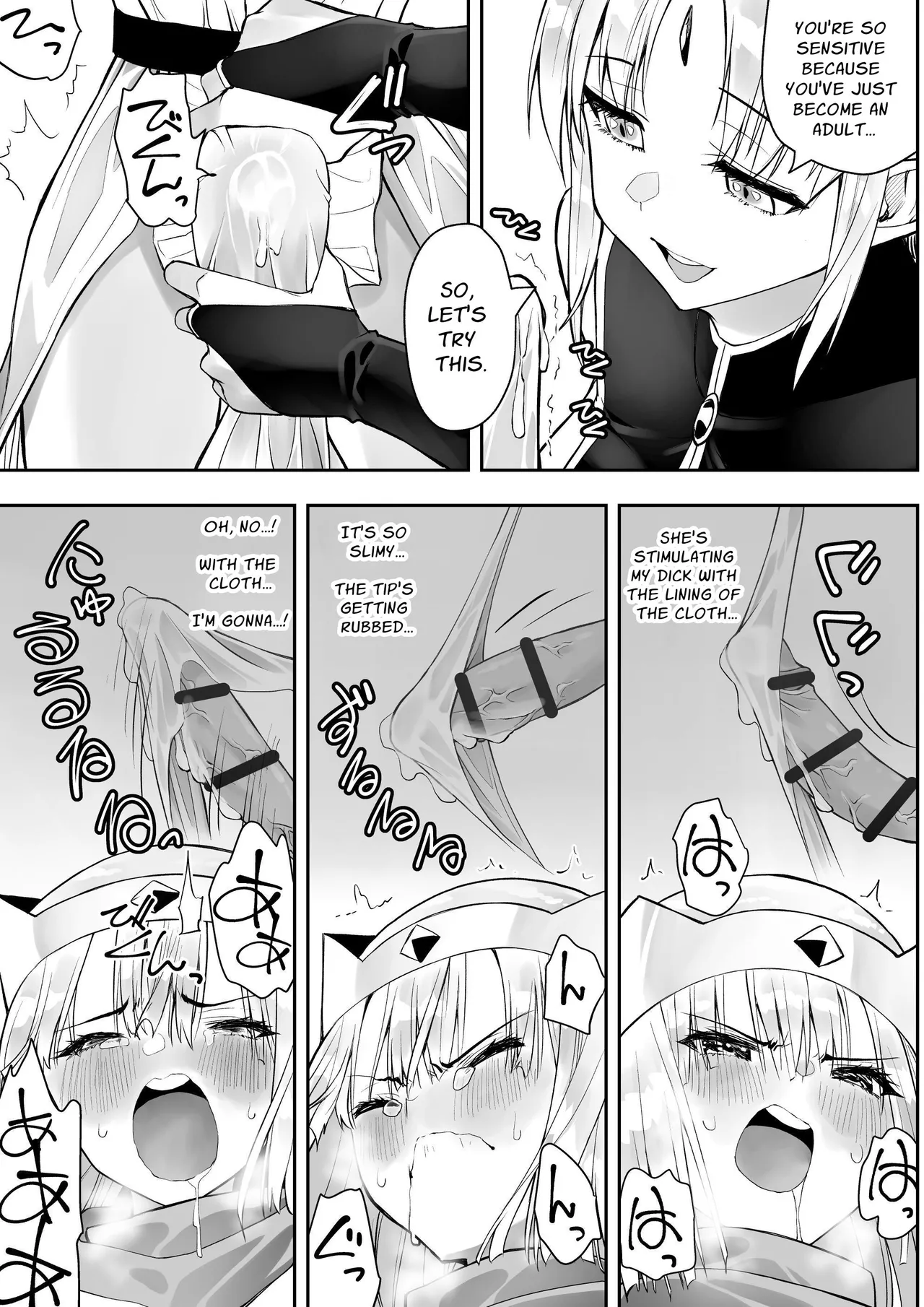Yuusha nafurita no bouken | Dickchick Hero's Adventure page 26 original parody - futanari elf hentai manga - read online free