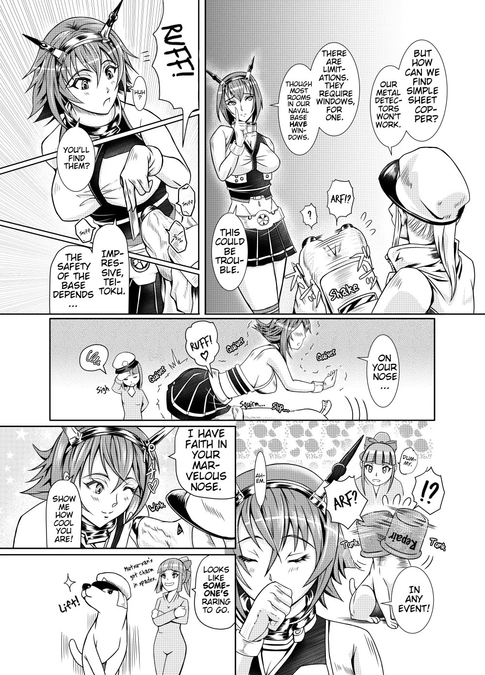 [LUCRETiA (Hiichan)] Ken-Jyuu Dai Yon Kan Ware, Gouchin seri--!! (Kantai Collection -KanColle-) [English] [EHCOVE] [Digital] page 10 featuring mutsu kantai collection parody - sole female sole male hentai manga - read online free
