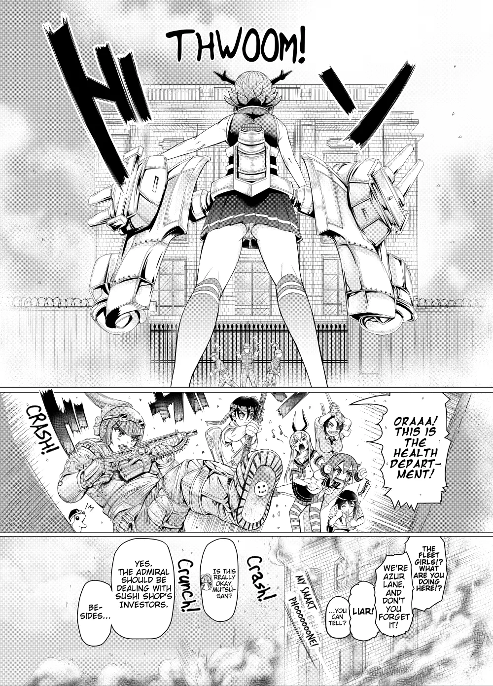 [LUCRETiA (Hiichan)] Ken-Jyuu Dai Yon Kan Ware, Gouchin seri--!! (Kantai Collection -KanColle-) [English] [EHCOVE] [Digital] page 59 featuring mutsu kantai collection parody - big breasts dog hentai manga - read online free