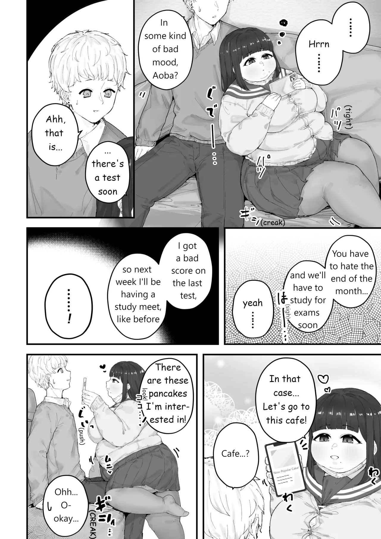 Aoba's Weight Gain page 29 original parody - bbw weight gain hentai manga - read online free
