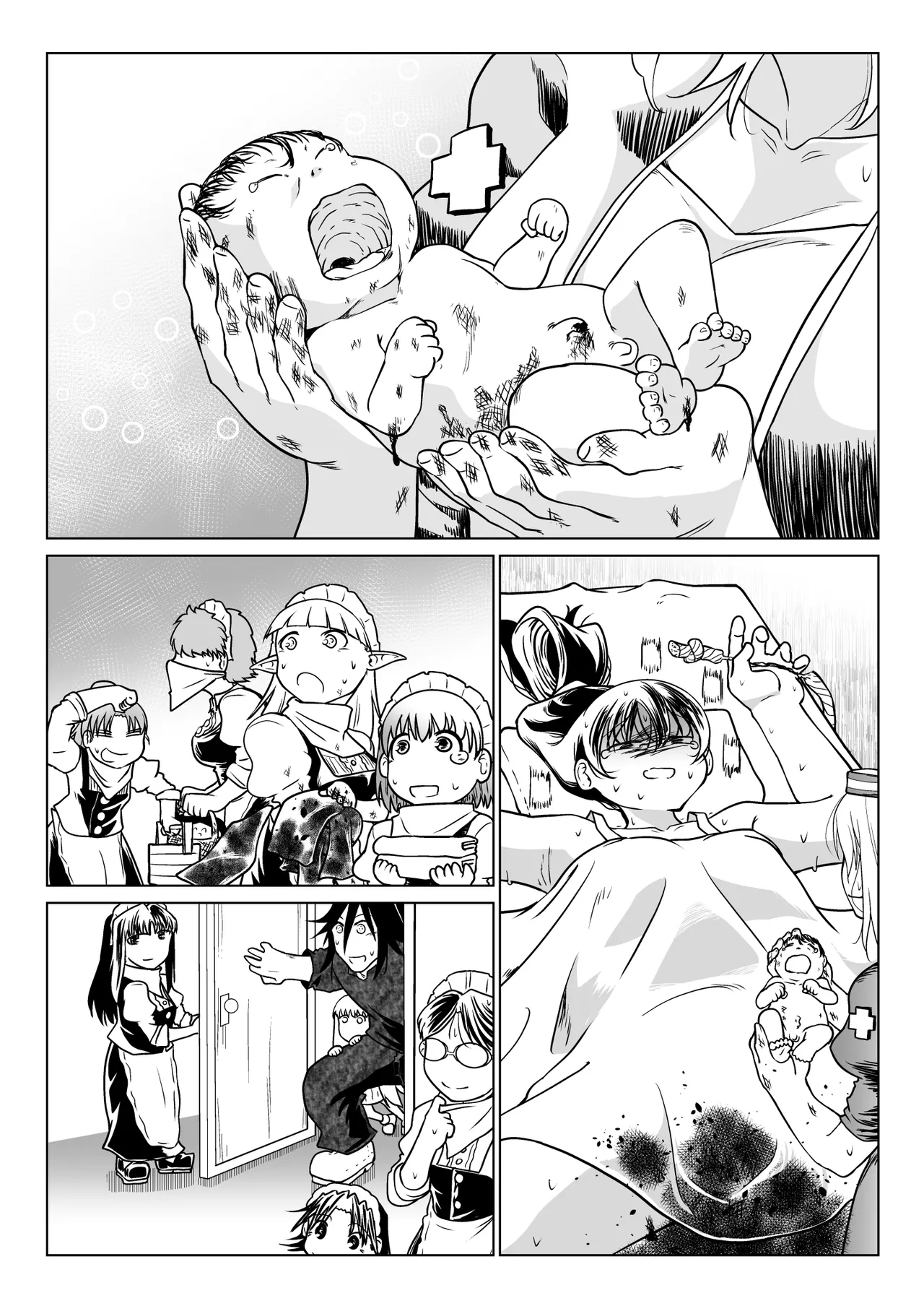 Kyuusei no Yuusha no Yaribeya 6 page 82 original parody - nakadashi big penis hentai manga - read online free
