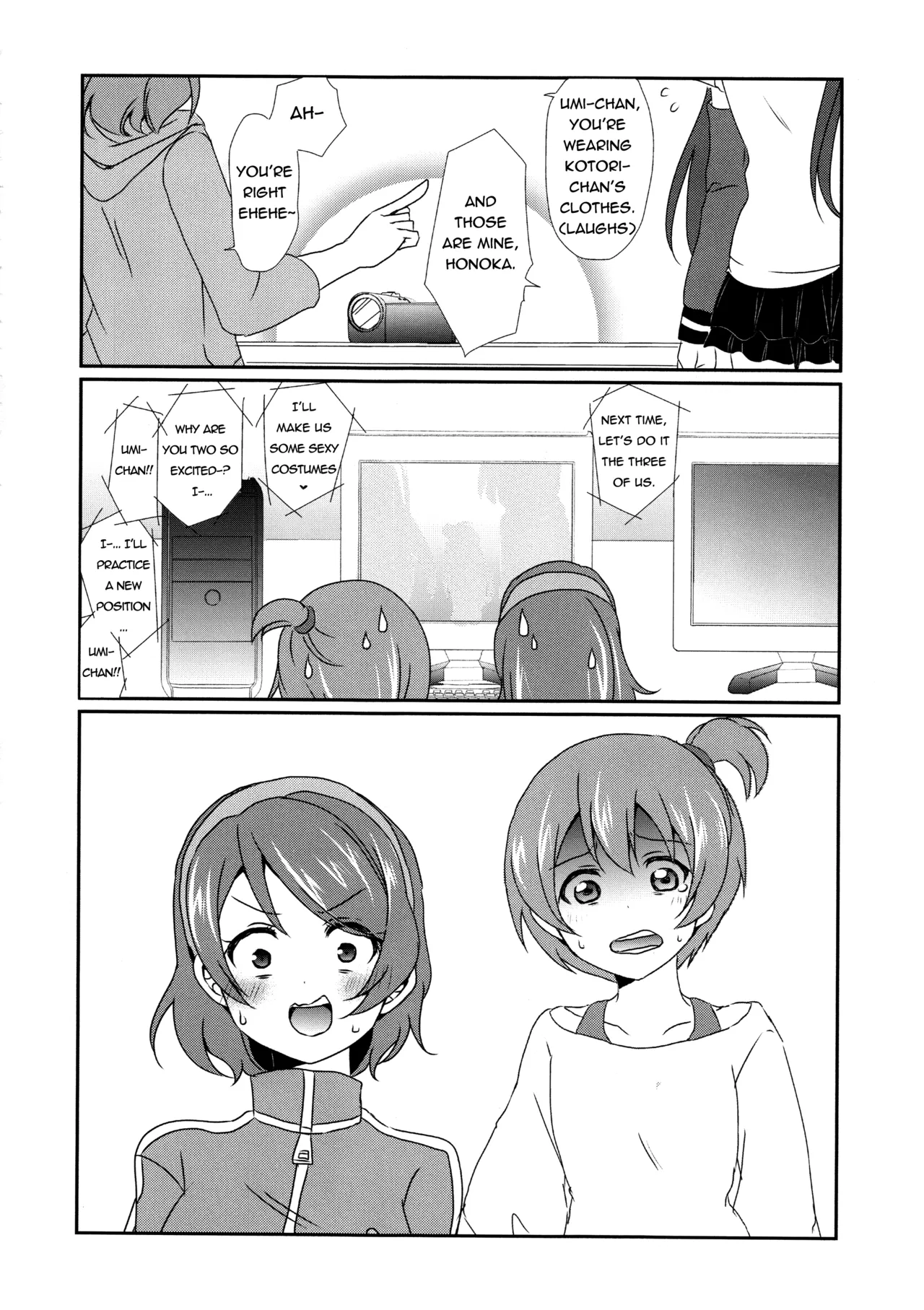 Mega μ'2Y page 31 featuring kotori minami love live parody - strap-on females only hentai manga - read online free