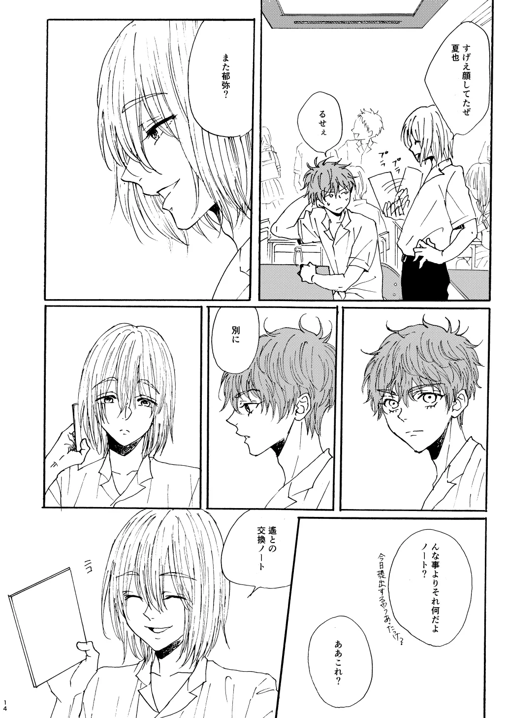 Houei page 16 featuring natsuya kirishima free parody - brother males only hentai manga - read online free