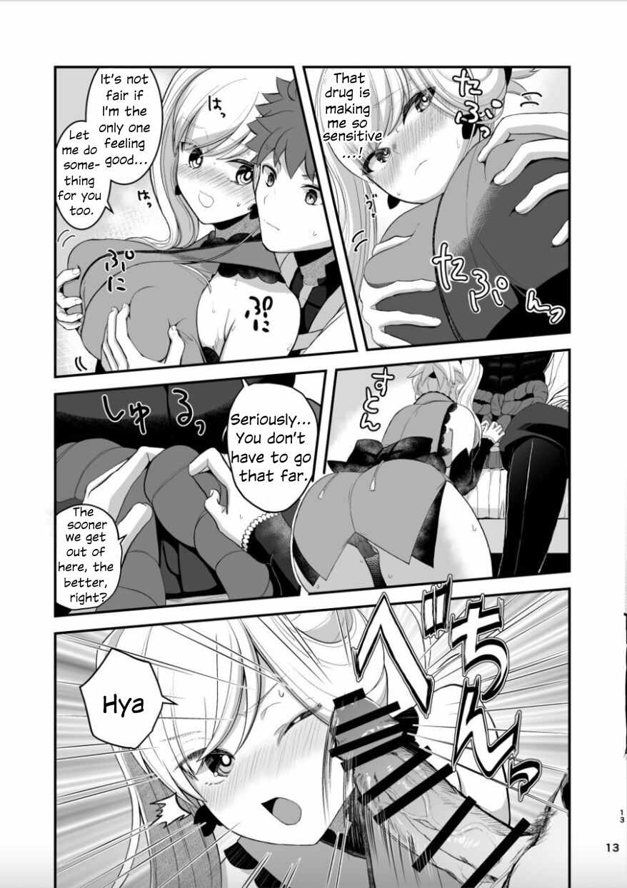 (C102) [Danbara dining hall (Nekohara Rurika)] Musashi-chan to Sex Shinaito Derenai Heya - A room you can't get out of unless you and Musashih avea se***. (Fate/Grand Order) [English] page 12 featuring musashi miyamoto fate grand order parody - kissing hairy hentai manga - read online free
