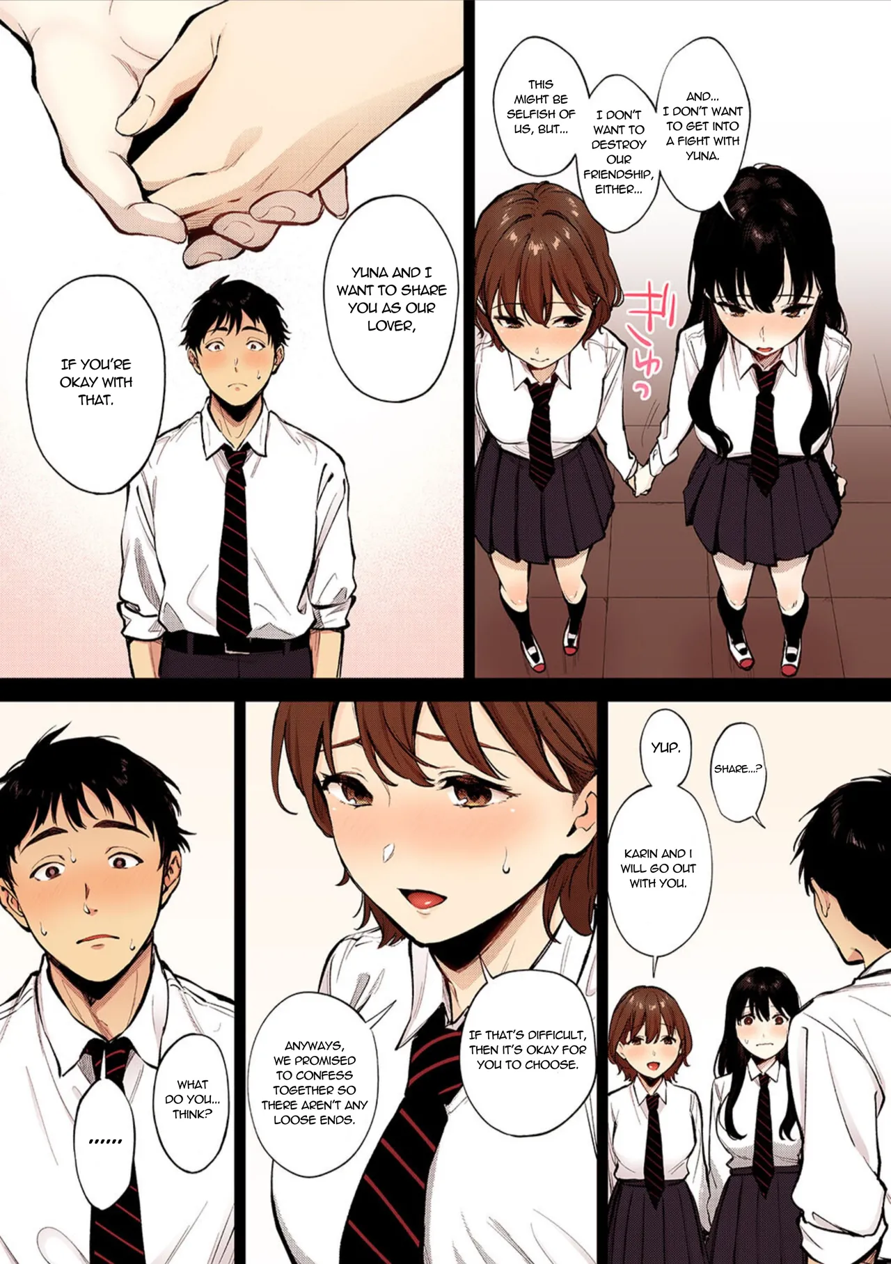 [Miyabe Kiwi] Share Loveru - Chapter 1-2 [English] [Nisor] [Colorized] - Page 3