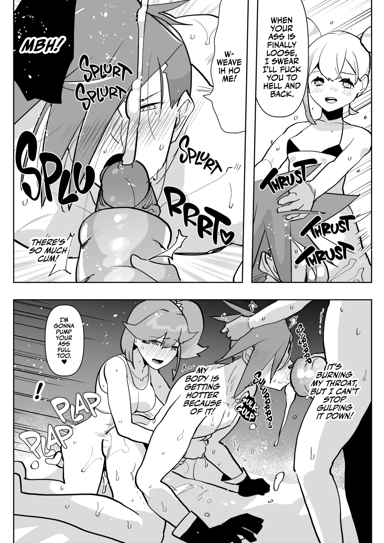 Futanari x Otoko no Hon | Futa Extinguisher page 16 featuring galo thymos promare parody - sole male nakadashi hentai manga - read online free