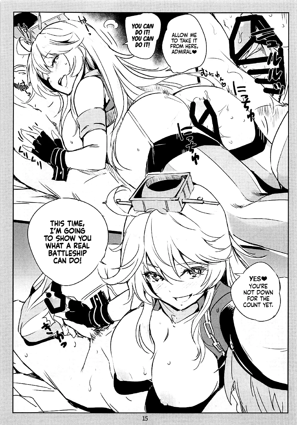 SHAKE IT OFF page 14 featuring teitoku kantai collection parody - sole female sole male hentai manga - read online free