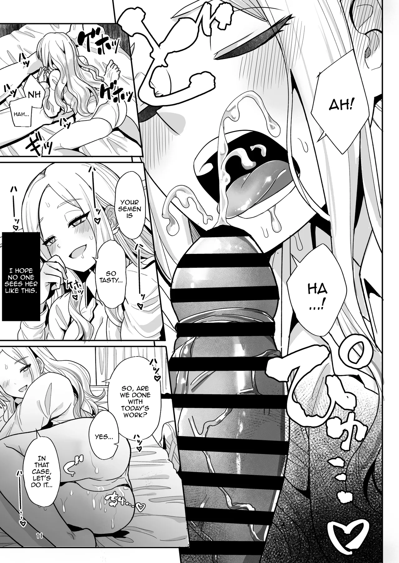 Kou natta no mo Anata no Sei nano yo? Senpai | It's Your Fault I'm Like This Senpai page 10 featuring producer the idolmaster parody - glasses blowjob hentai manga - read online free