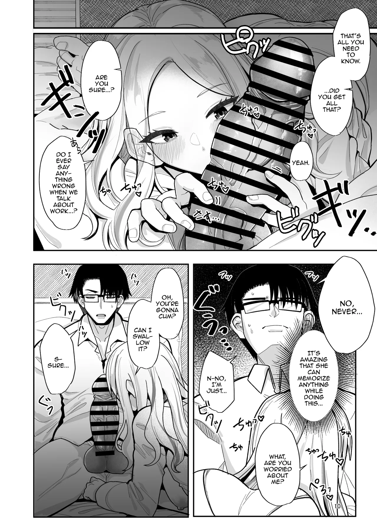 Kou natta no mo Anata no Sei nano yo? Senpai | It's Your Fault I'm Like This Senpai page 9 featuring producer the idolmaster parody - glasses blowjob hentai manga - read online free
