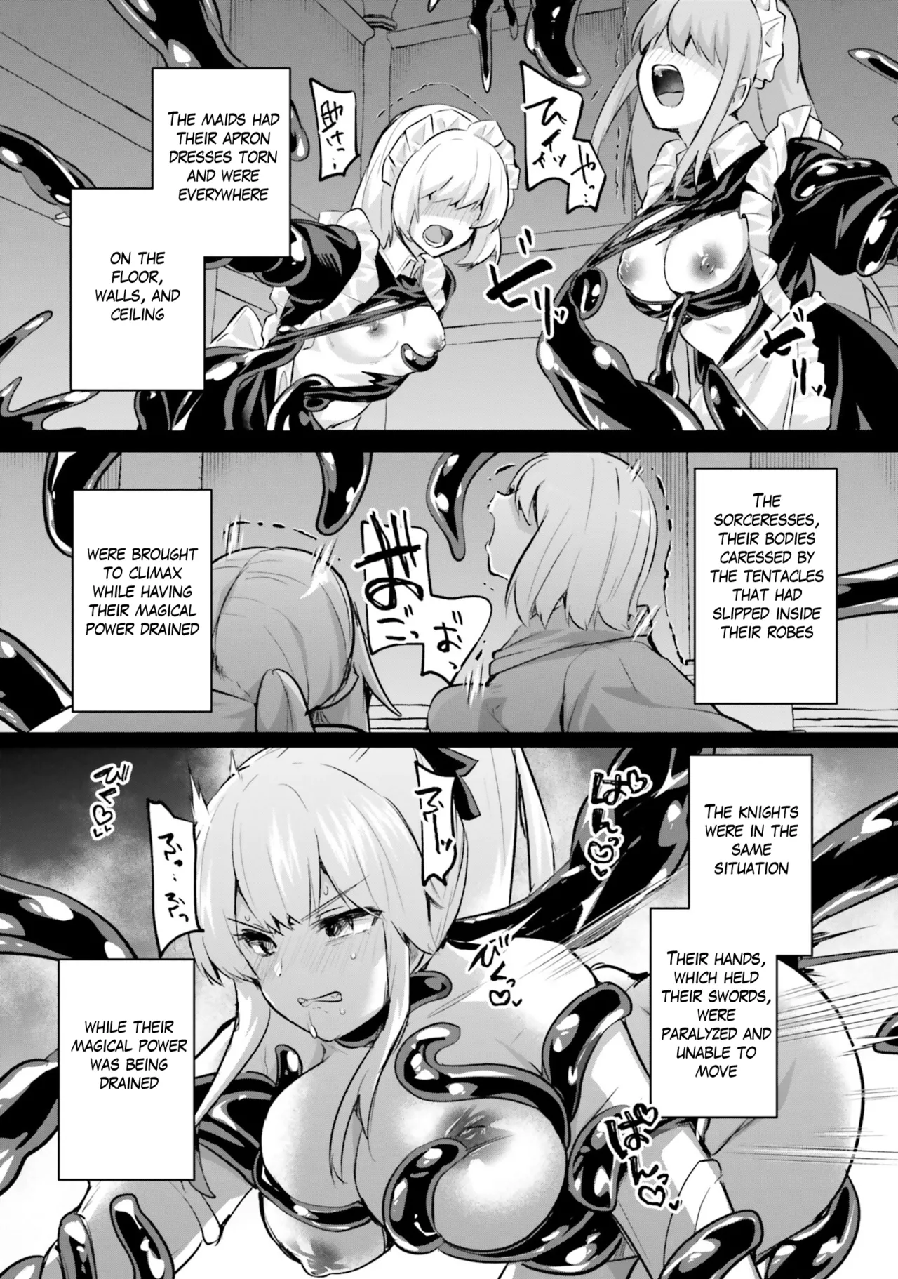 Inside the Tentacle Cave Vol. 5 page 15 - rough translation tentacles hentai manga - read online free