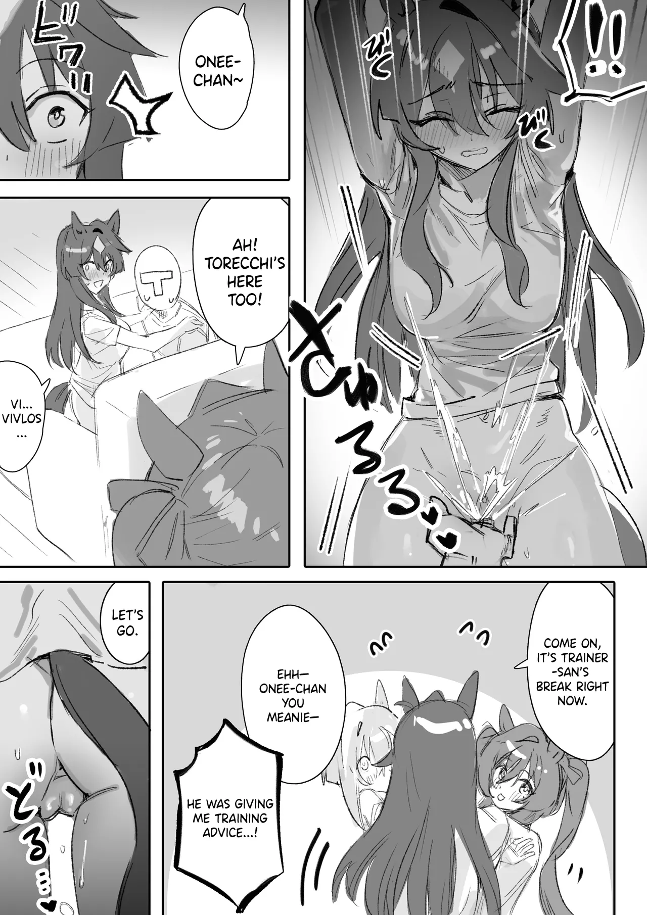 Marine Blue page 14 featuring cheval grand uma musume pretty derby parody - uncensored multi-work series hentai manga - read online free