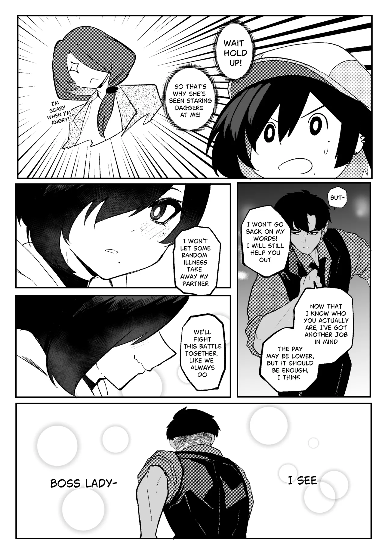 Erika Won't Back Down page 28 - big breasts dark skin hentai manga - read online free
