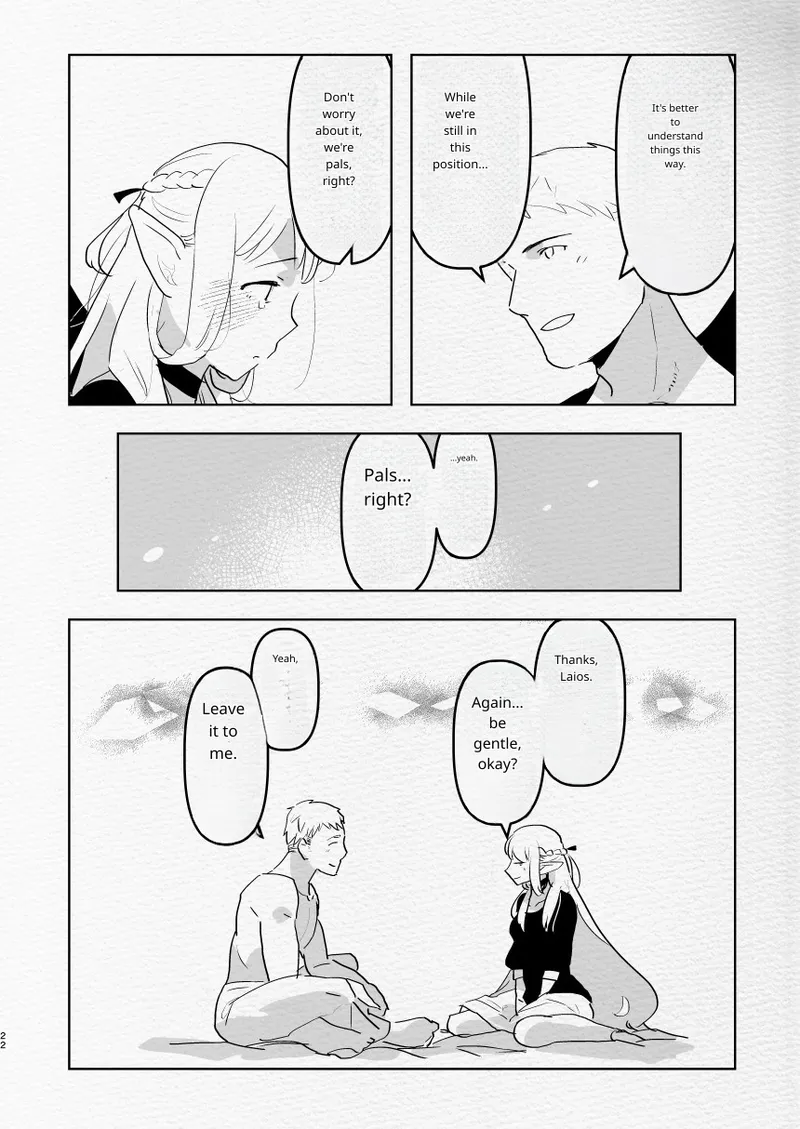 Futa x Otoko no Ero Hon. page 21 featuring laios thorden dungeon meshi parody - sole male big penis hentai manga - read online free