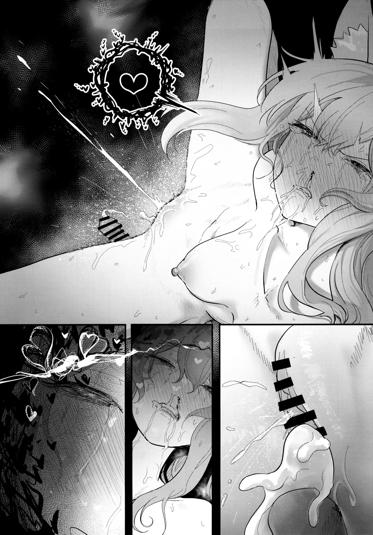 Dasei page 23 featuring mari iochi blue archive parody - glasses fingering hentai manga - read online free