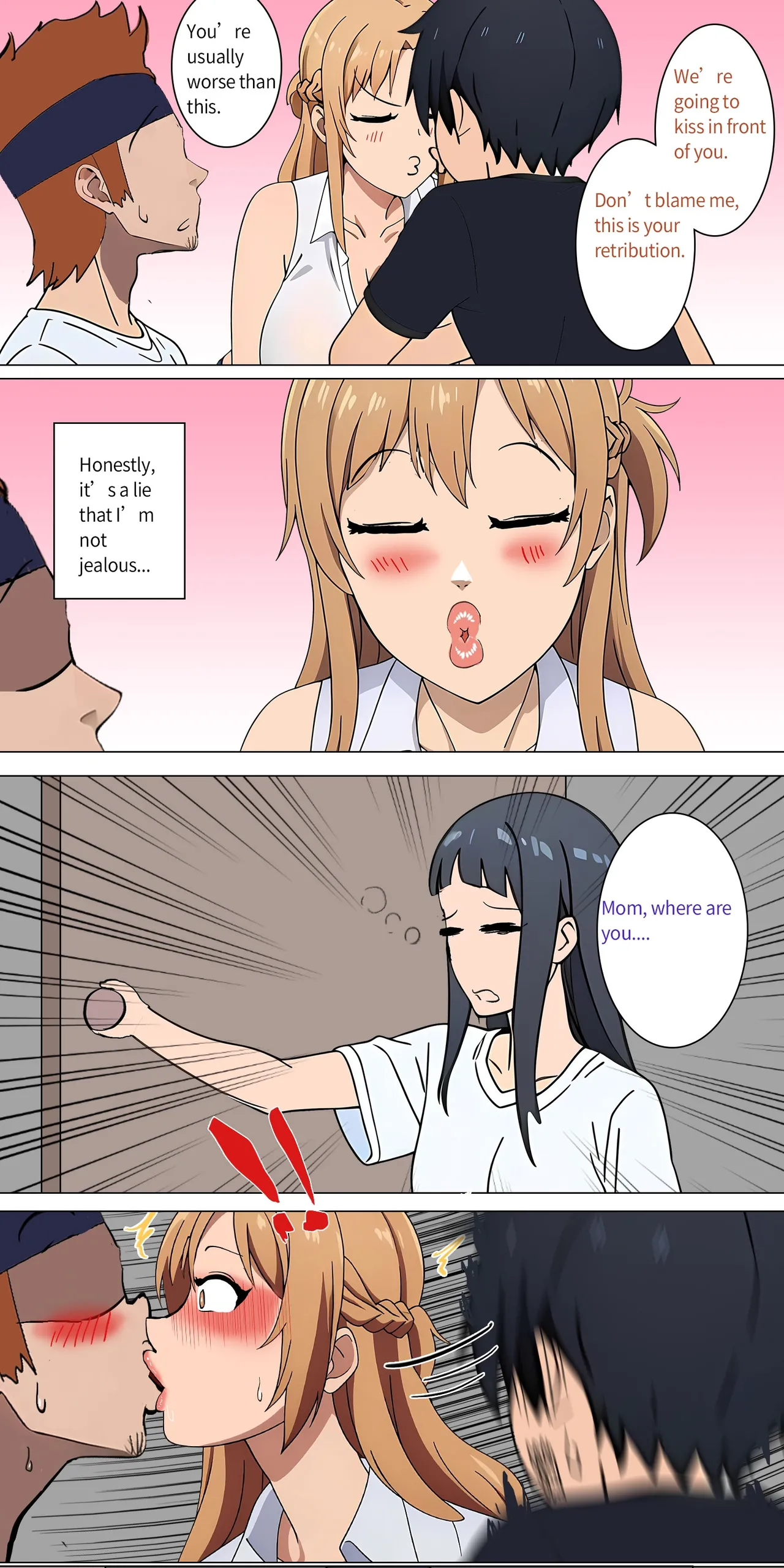 Asuna family 1-24 page 17 featuring yui sword art online parody - milf big breasts hentai manga - read online free