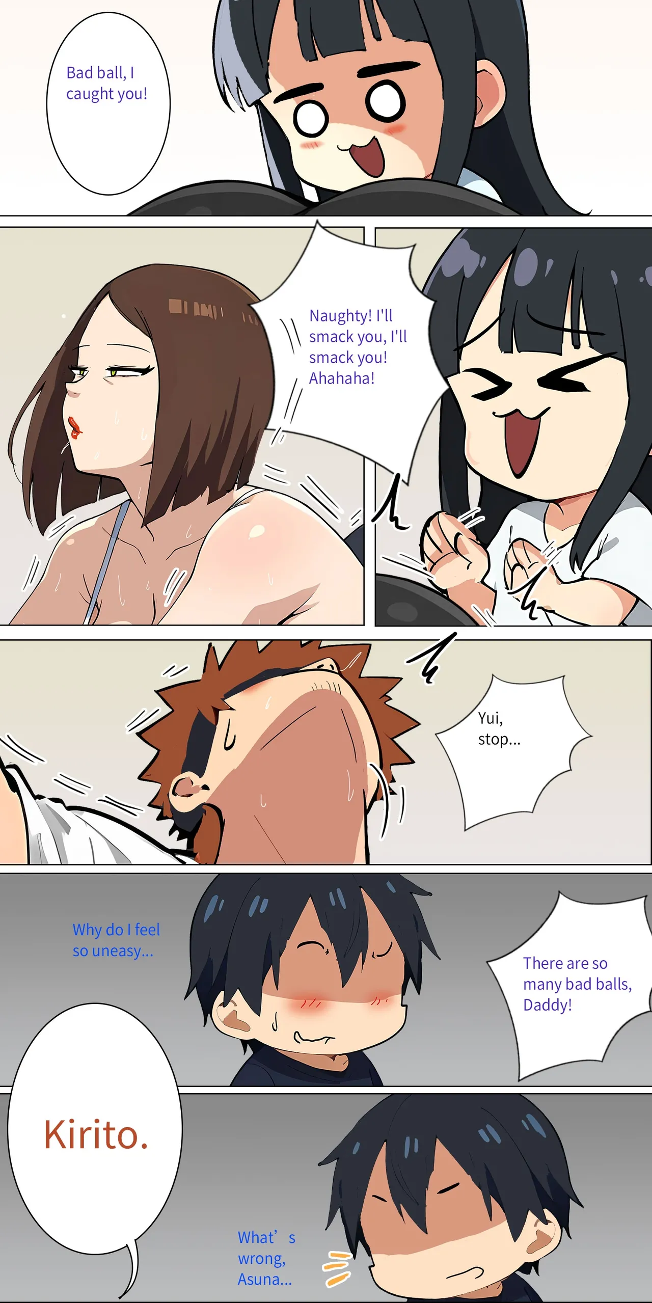 Asuna family 1-24 page 61 featuring yui sword art online parody - milf big breasts hentai manga - read online free