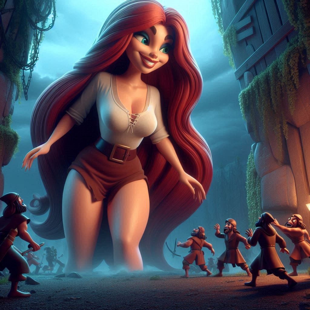 Giantess 10 page 37 - ai generated giantess hentai manga - read online free