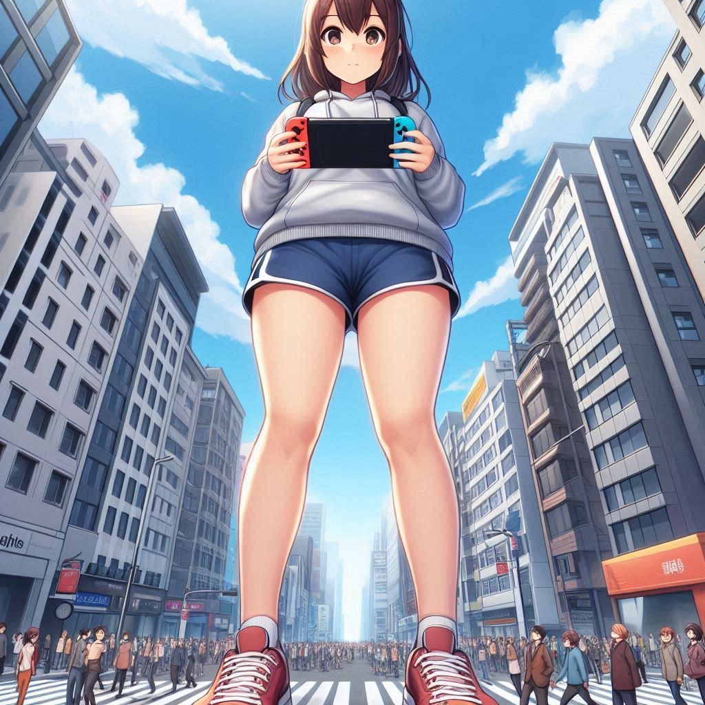 Giantess 10 page 377 - ai generated giantess hentai manga - read online free