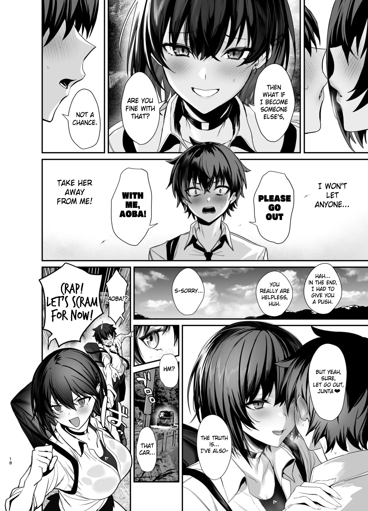 Umise Aoba wa Kimi dake no Mono ni Naritai♡ | Umise Aoba Wants to Be Yours♡ page 17 original parody - sole female sole male hentai manga - read online free