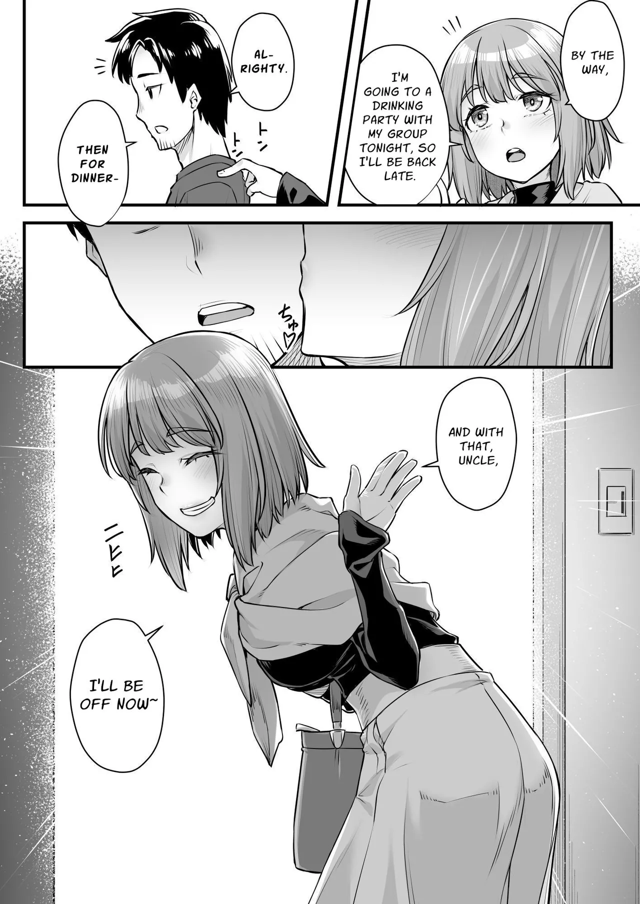 [Area14 (Kasei)] Oji-san Senyou Shitagari Sana-chan | Sana Only Wants To Do It With Her Uncle [English] [ApricotJam] page 9 original parody - sole female sole male hentai manga - read online free