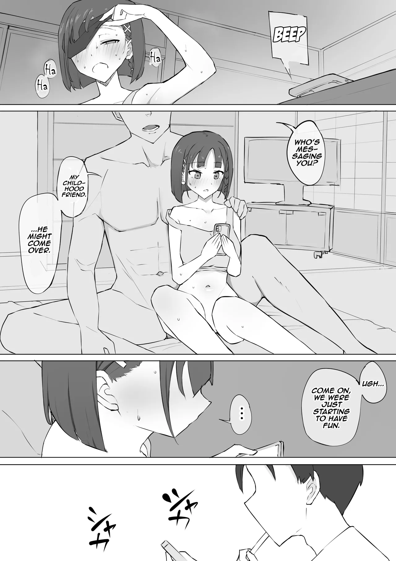 Osananajimi no Himitsu | My Childhood Friend's Secret page 19 original parody - sole female nakadashi hentai manga - read online free