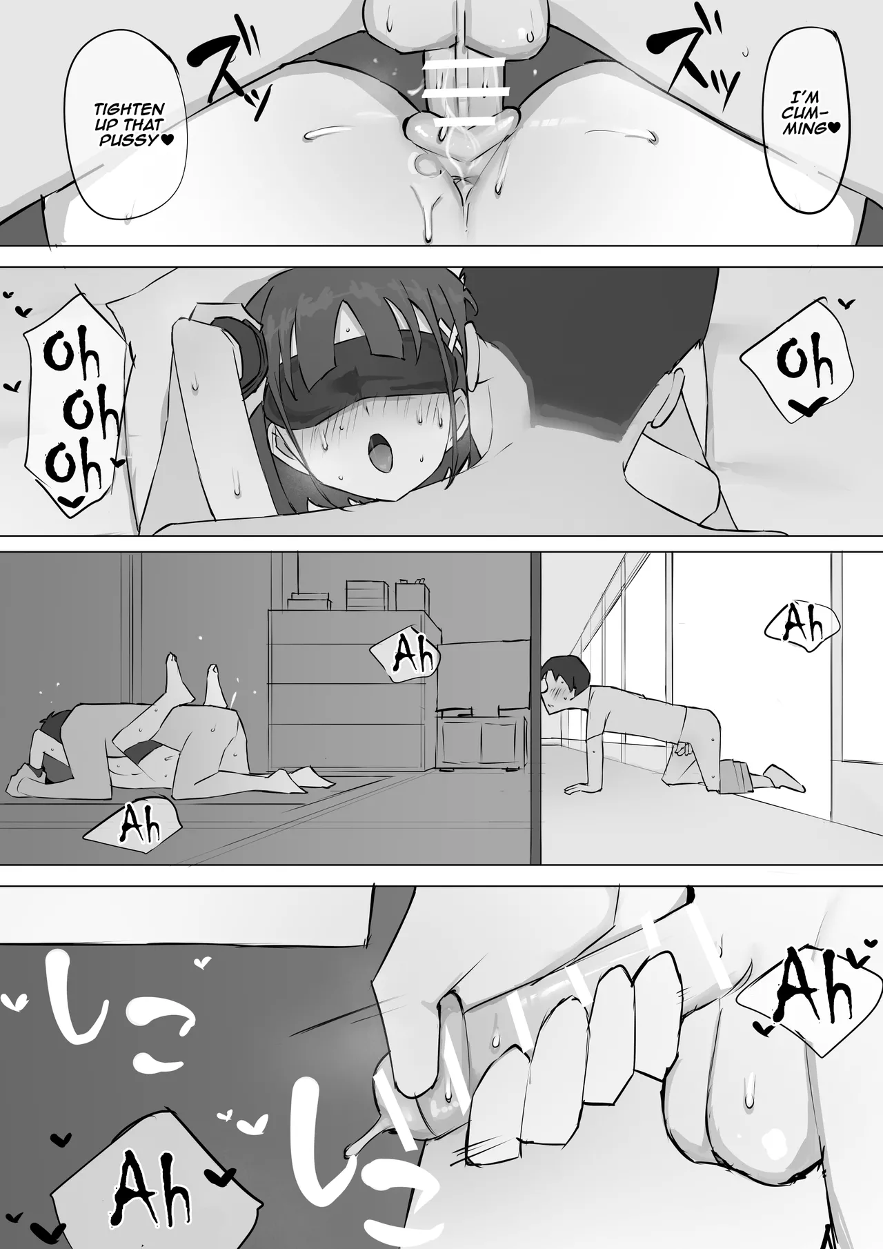 Osananajimi no Himitsu | My Childhood Friend's Secret page 39 original parody - leg lock big breasts hentai manga - read online free