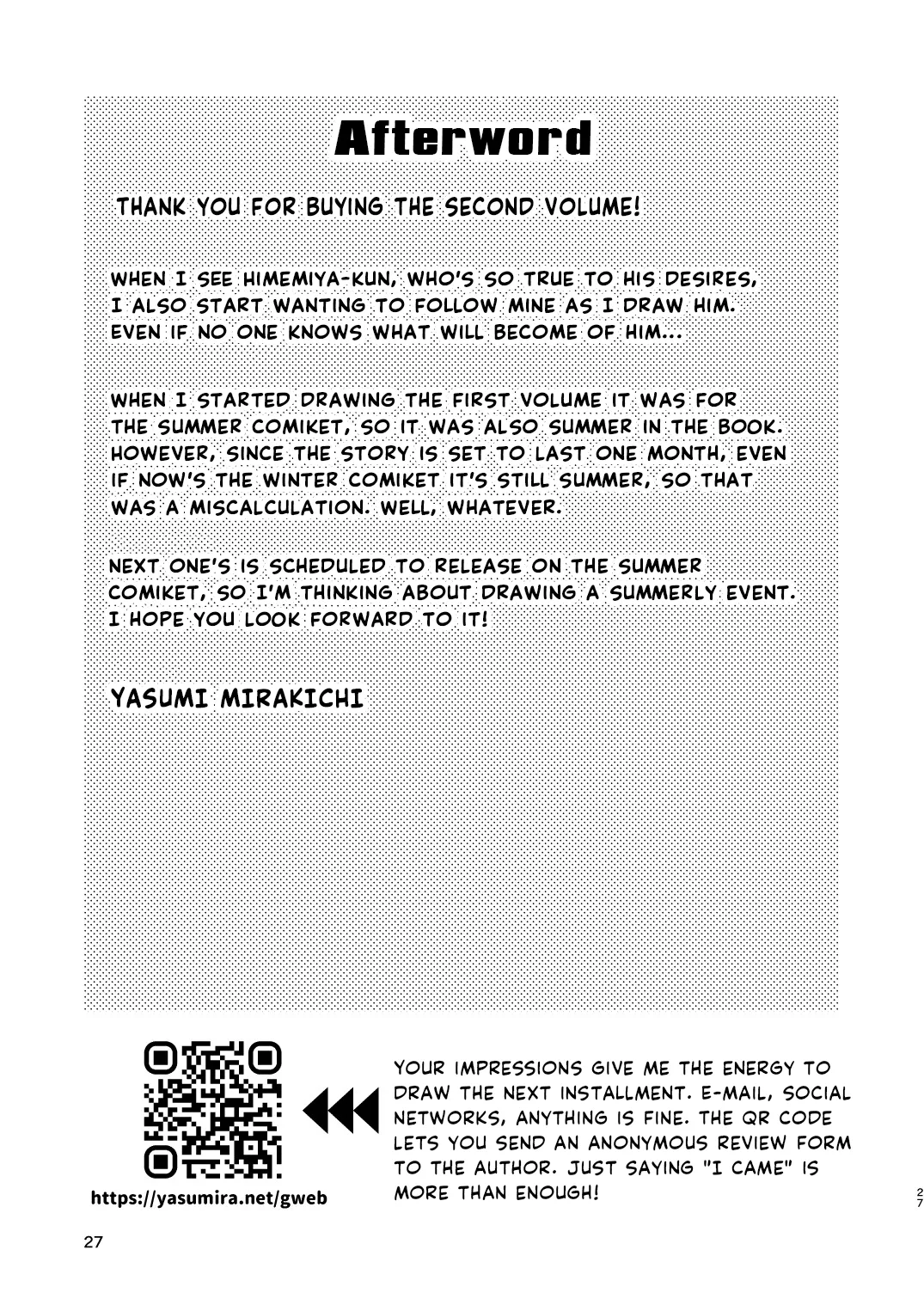 [Mirakoku (Yasumi Mirakichi)] 1-kagetsu Ninshin Shinakereba Otoko ni Modoreru Hanashi (2) | As Long As I Don't Get Pregnant for 1 Month, I'll Turn Back Into a Man (2) [English] [Hikari no Kaze] [Digital] page 26 original parody - sole female nakadashi hentai manga - read online free