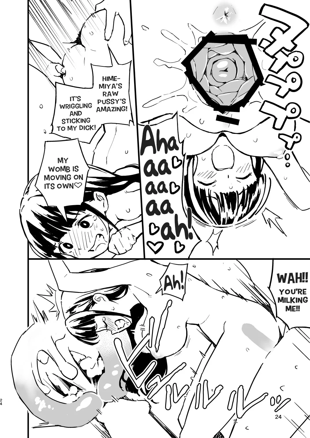 [Mirakoku (Yasumi Mirakichi)] 1-kagetsu Ninshin Shinakereba Otoko ni Modoreru Hanashi (3) | As Long As I Don't Get Pregnant for 1 Month, I'll Turn Back Into a Man (3) [English] [Hikari no Kaze] [Digital] page 23 original parody - sole female swimsuit hentai manga - read online free