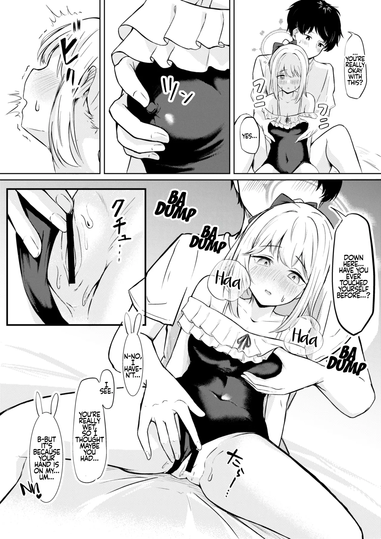 Usagi no Senobi | A Rabbit's Growth page 17 featuring sensei blue archive parody - sole female sole male hentai manga - read online free