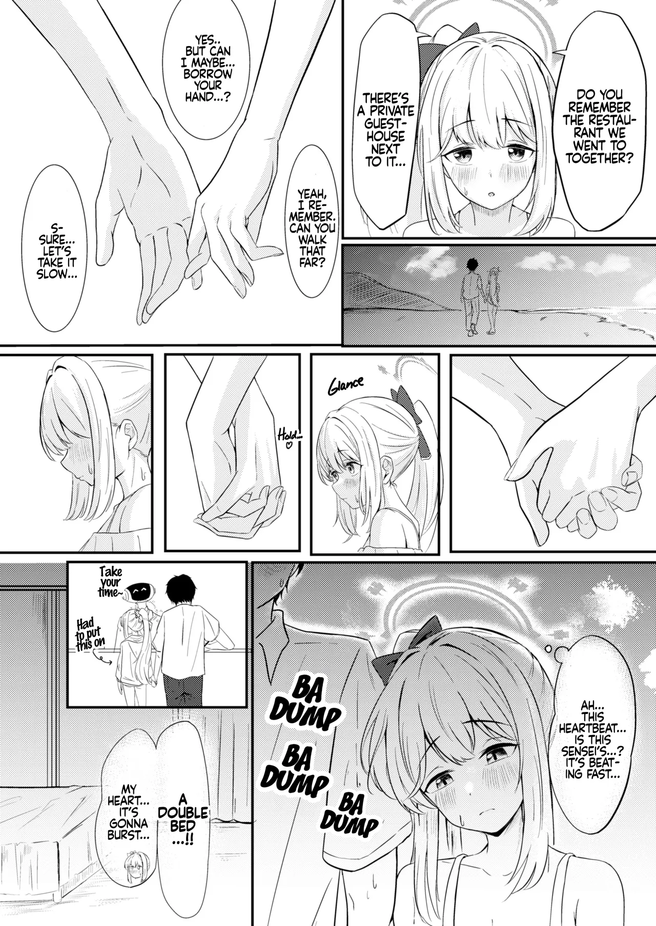 Usagi no Senobi | A Rabbit's Growth page 9 featuring sensei blue archive parody - sole female sole male hentai manga - read online free