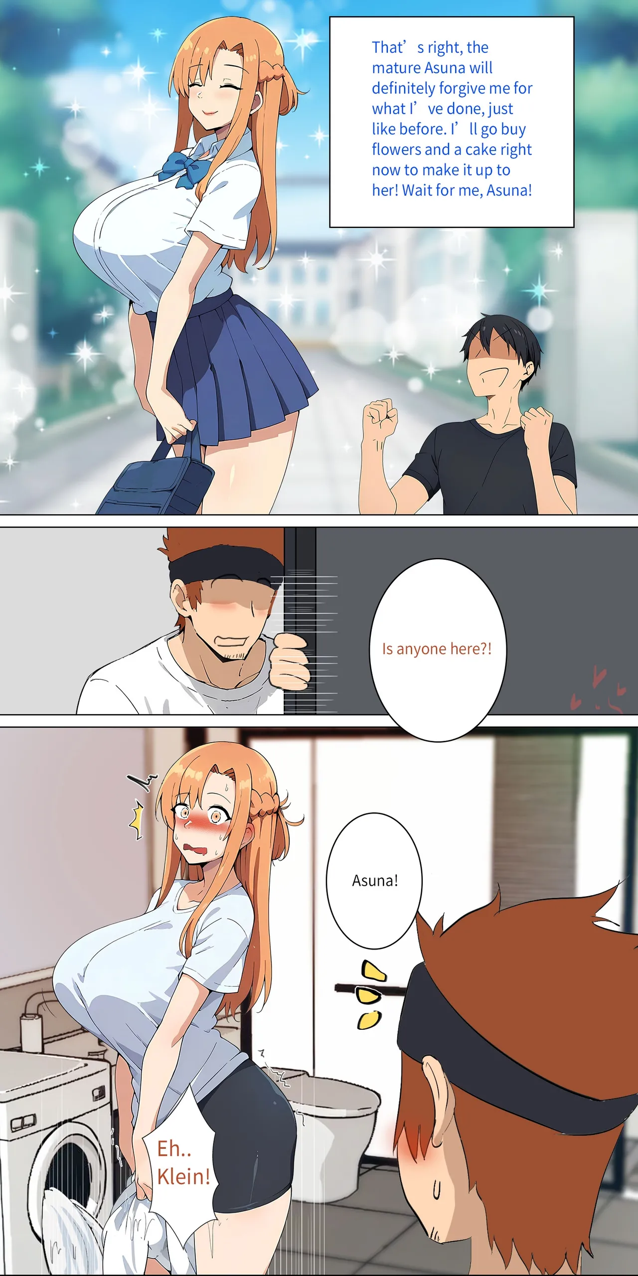 Asuna family 1-25 page 122 featuring asuna yuuki sword art online parody - full color big breasts hentai manga - read online free