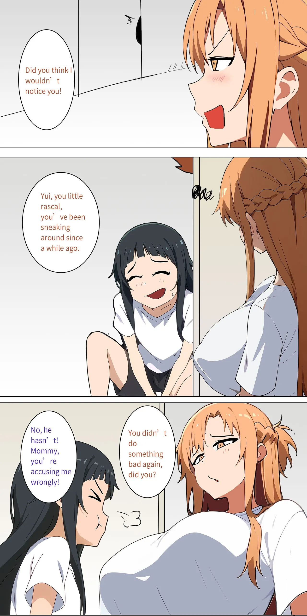 Asuna family 1-25 page 44 featuring yui sword art online parody - milf big breasts hentai manga - read online free