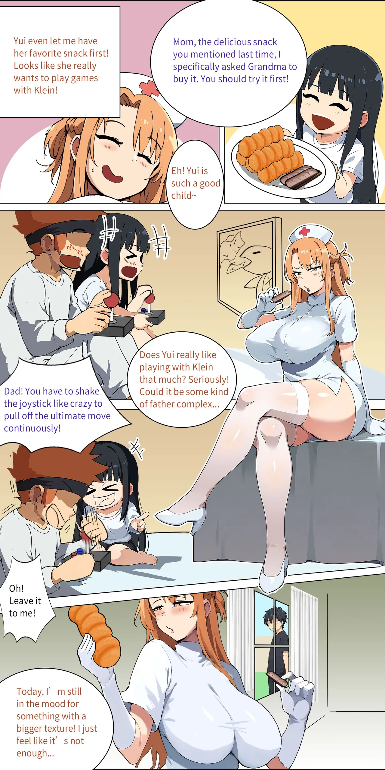 Asuna family 1-25 page 94 featuring asuna yuuki sword art online parody - full color big breasts hentai manga - read online free