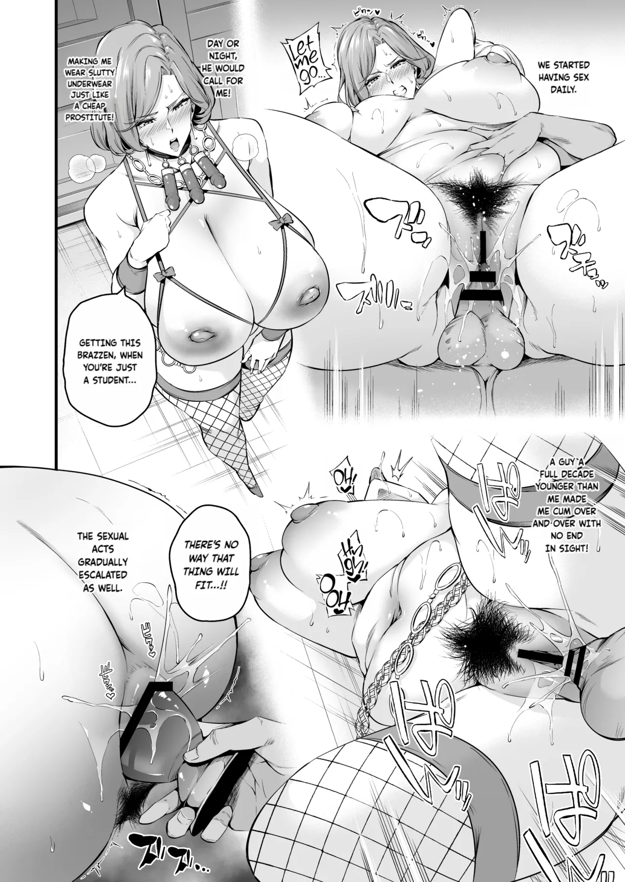 Shiramine Gakuen no Mesubuta Rijichou Zenpen | The sow principal of Shiramine Academy PROLOGUE page 35 original parody - squirting milf hentai manga - read online free