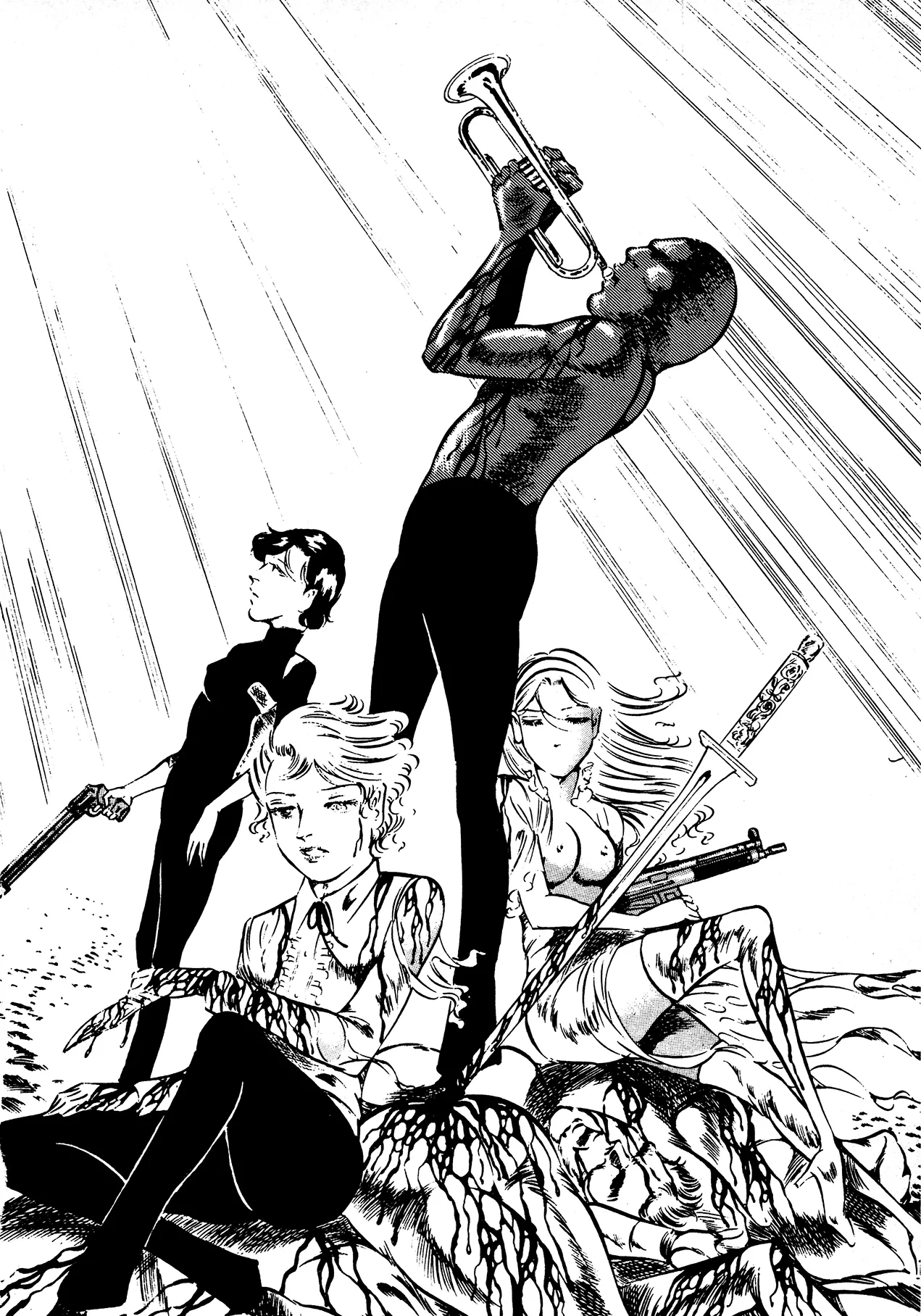 Sex Hunters 4 page 165 - tentacles guro hentai manga - read online free