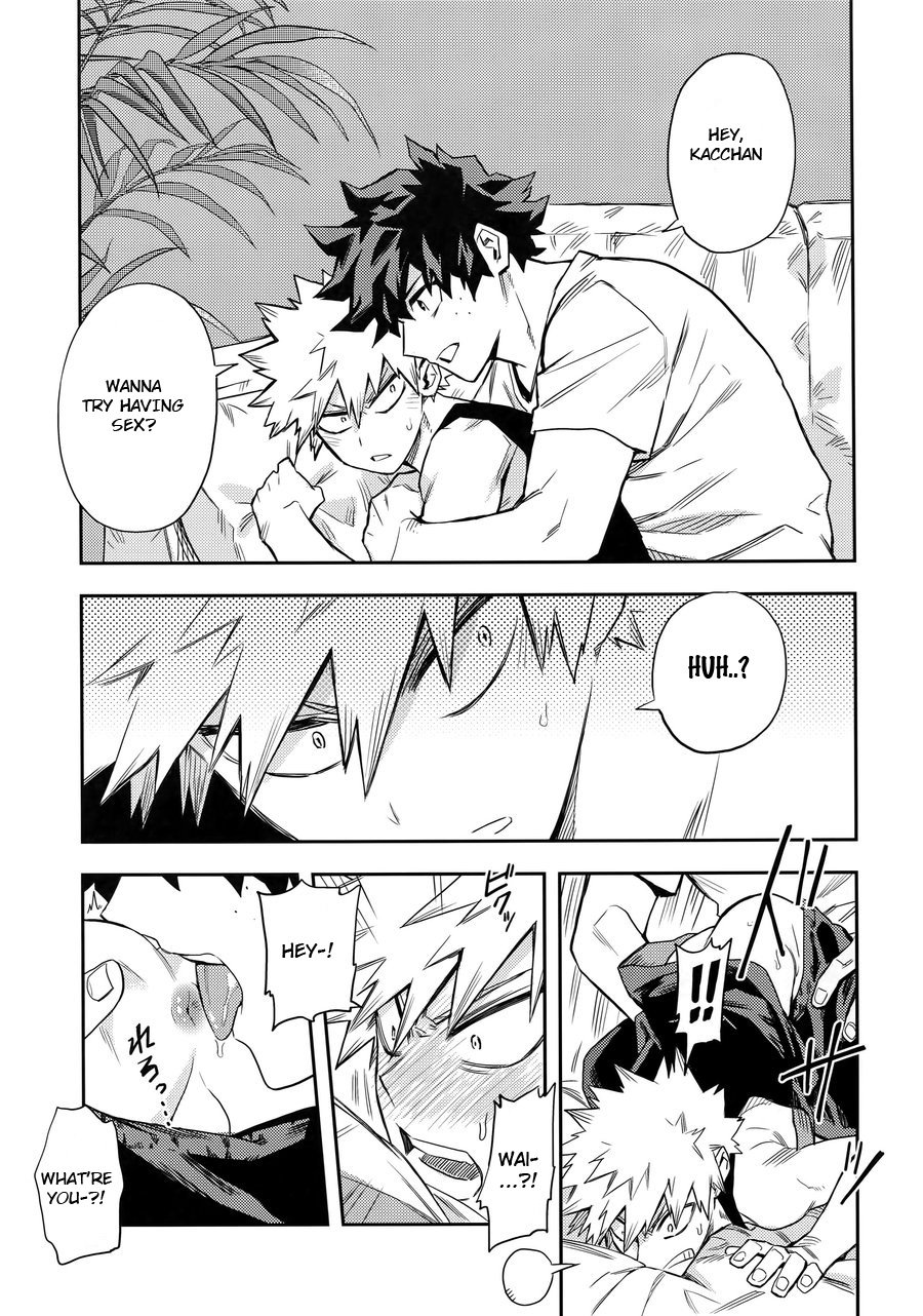 Kuchiguruma ni wa Goyoushin page 12 featuring izuku midoriya my hero academia parody - scar frottage hentai manga - read online free