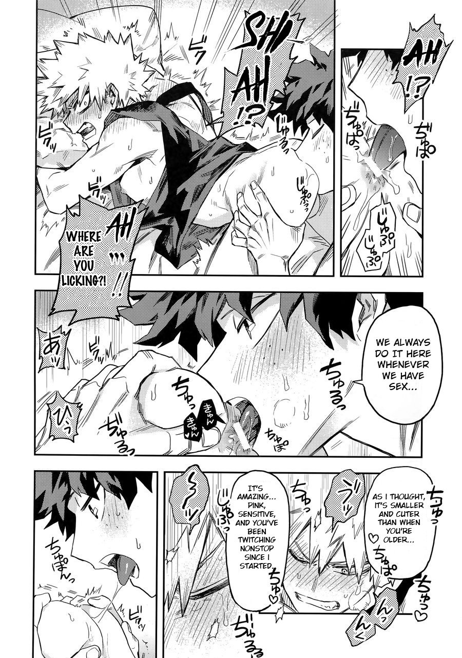Kuchiguruma ni wa Goyoushin page 13 featuring katsuki bakugou my hero academia parody - muscle freckles hentai manga - read online free