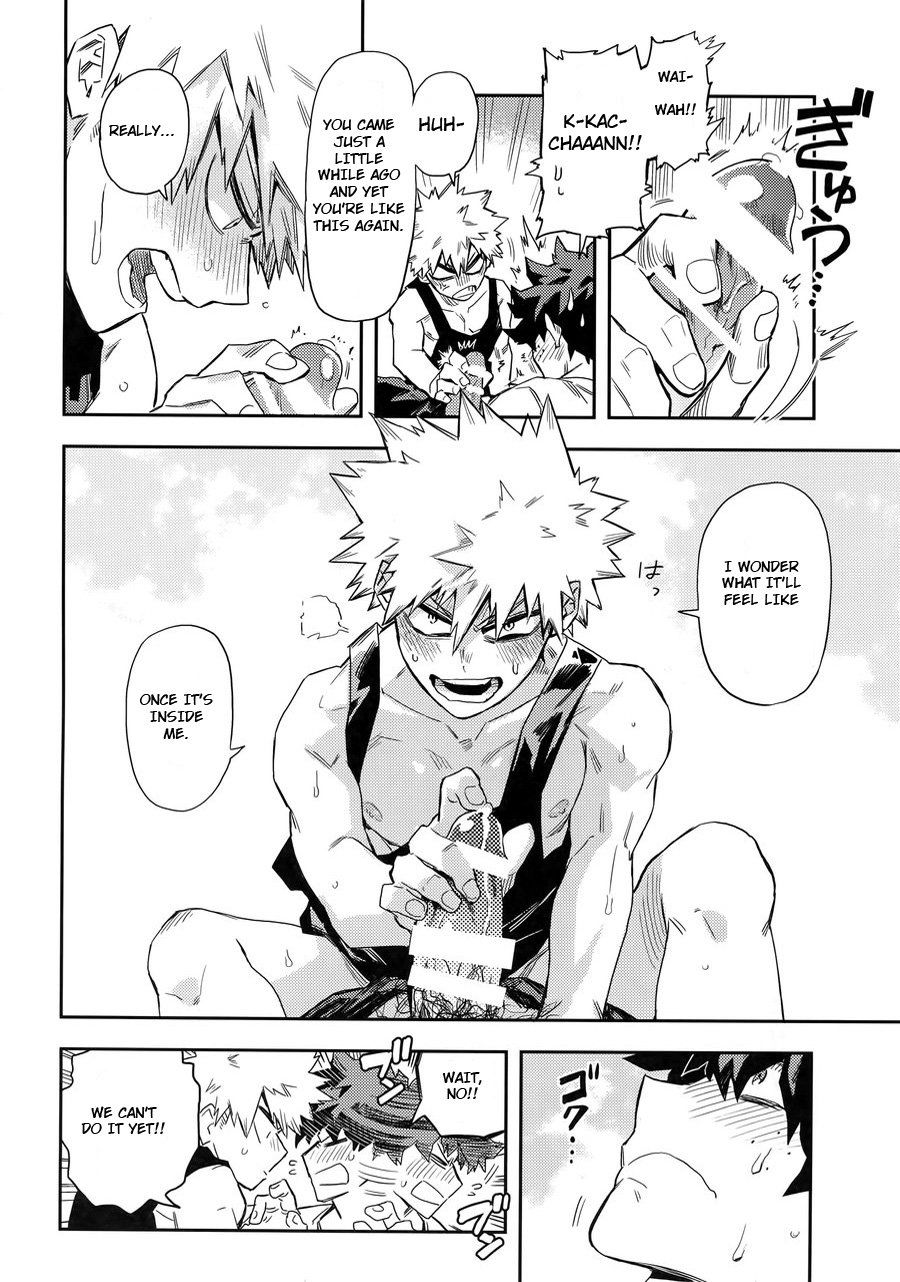 Kuchiguruma ni wa Goyoushin page 15 featuring izuku midoriya my hero academia parody - scar frottage hentai manga - read online free