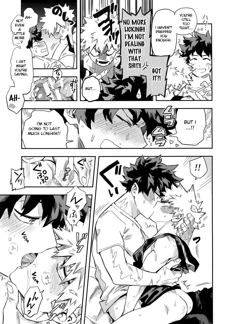 Kuchiguruma ni wa Goyoushin page 16 featuring katsuki bakugou my hero academia parody - muscle freckles hentai manga - read online free