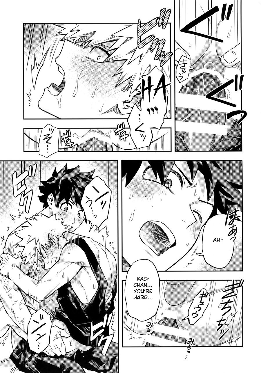 Kuchiguruma ni wa Goyoushin page 18 featuring katsuki bakugou my hero academia parody - muscle freckles hentai manga - read online free