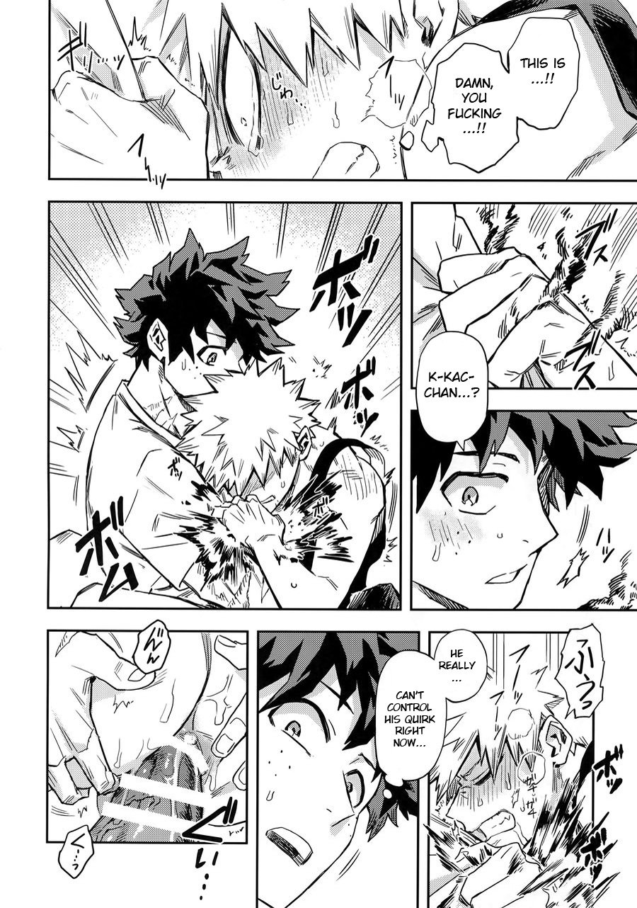 Kuchiguruma ni wa Goyoushin page 19 featuring katsuki bakugou my hero academia parody - muscle freckles hentai manga - read online free