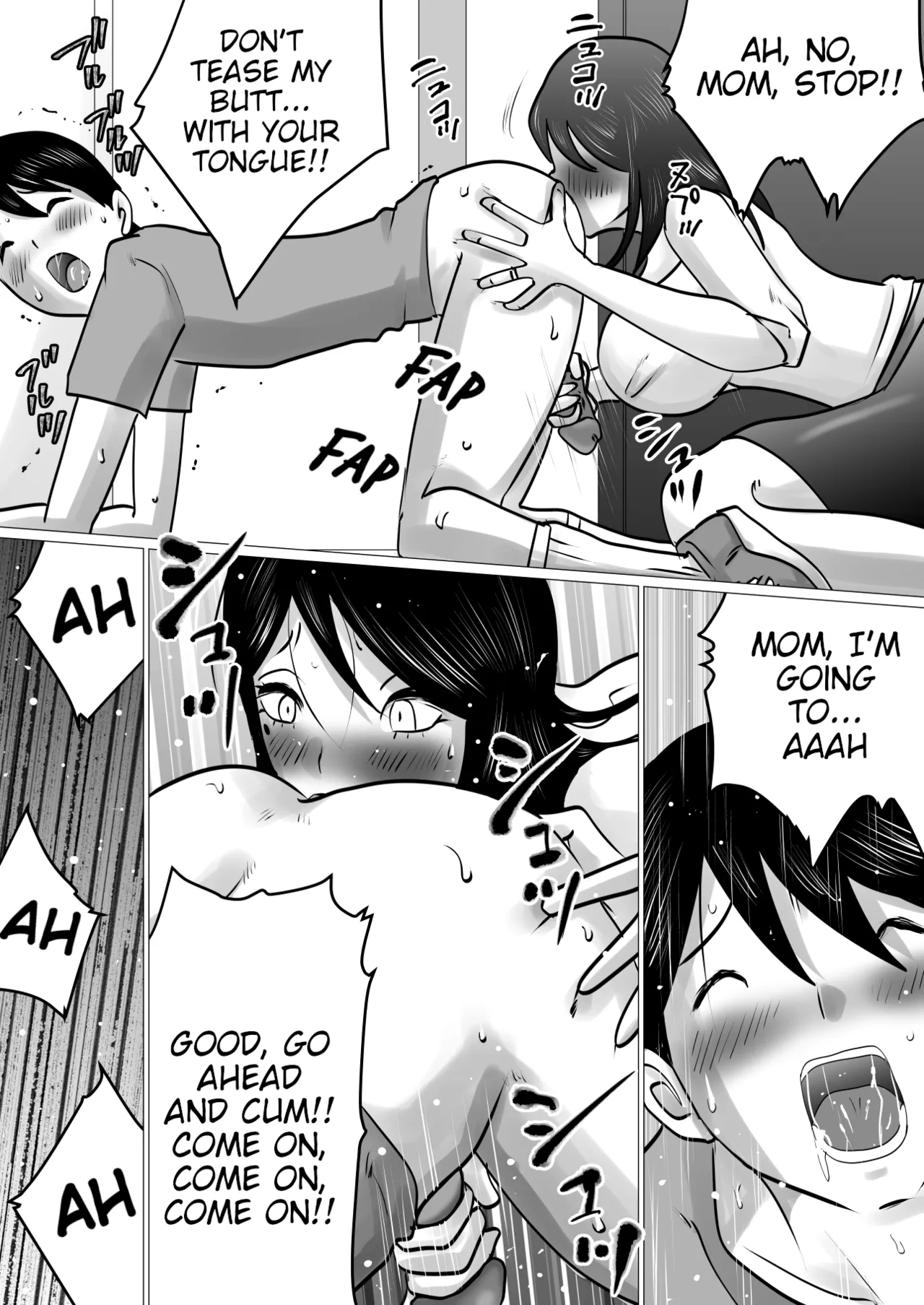 Bokushika Shiranai, Cool na Haha no Ura no Kao. | The Secret Face of My Cool Mother Only I Know. page 10 original parody - sole female sole male hentai manga - read online free