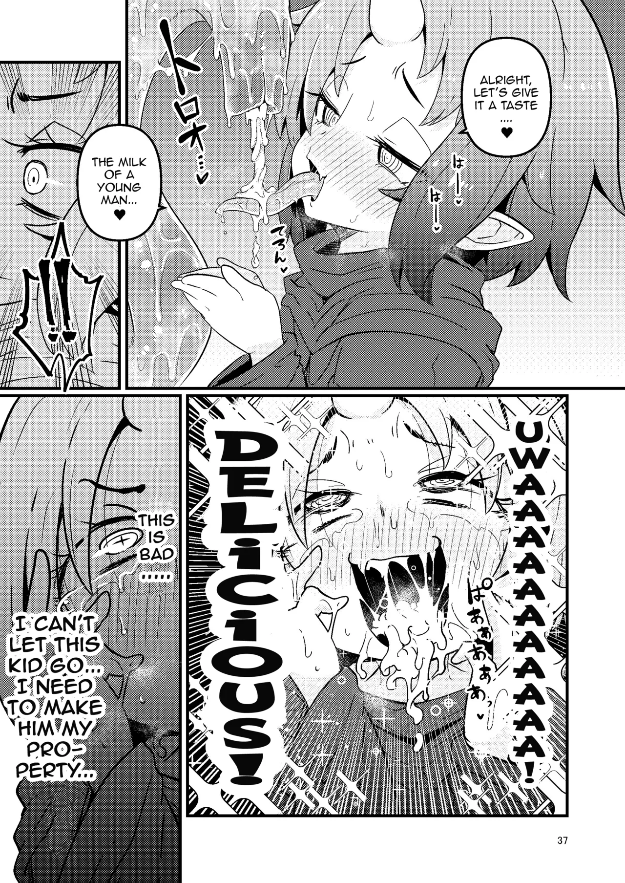 Overdose Tentacles page 38 original parody - sole male multiple orgasms hentai manga - read online free