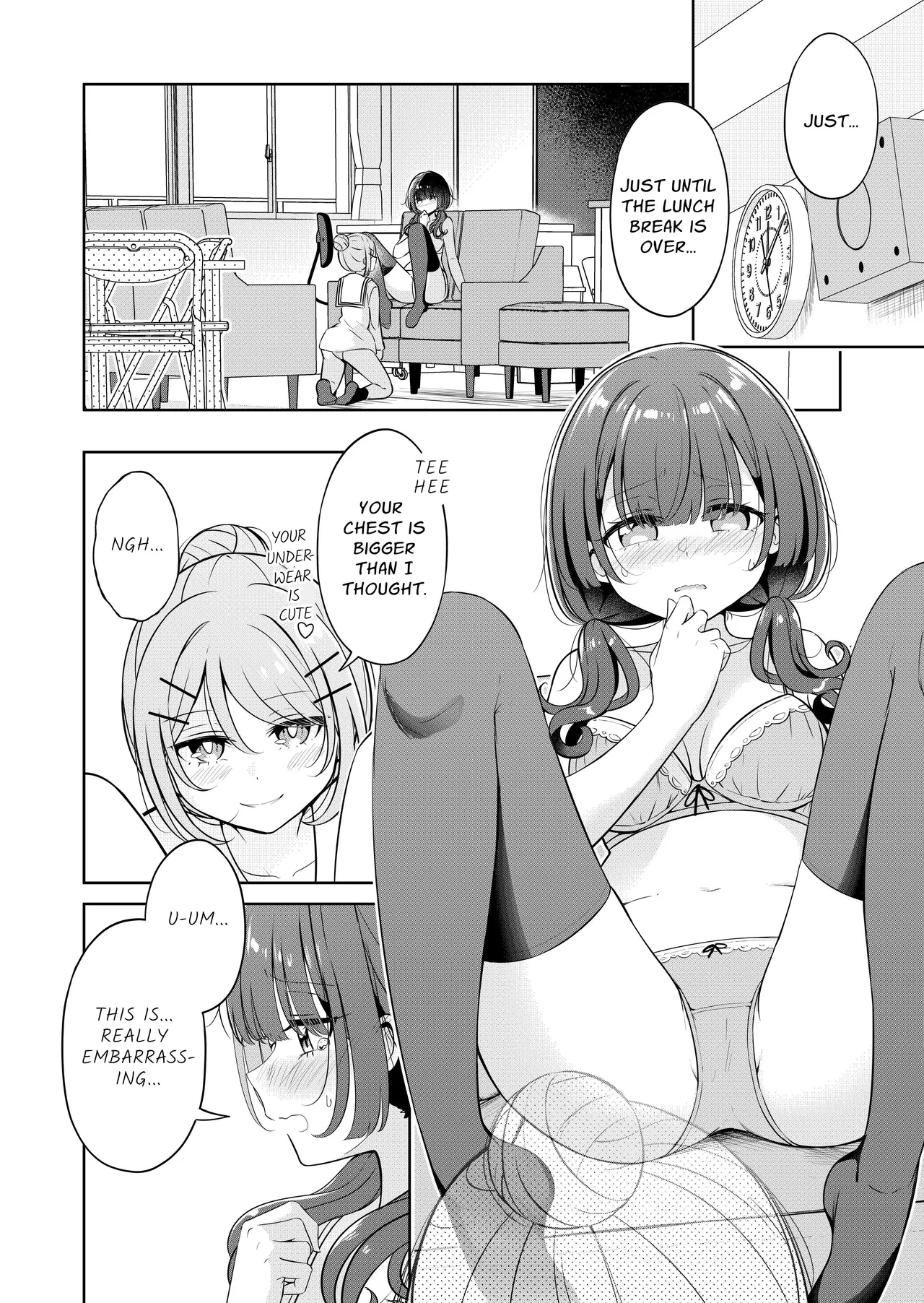 Ohiru Yasumi ga Owaru made - Until The Lunch Break Is Over page 10 original parody - cunnilingus females only hentai manga - read online free