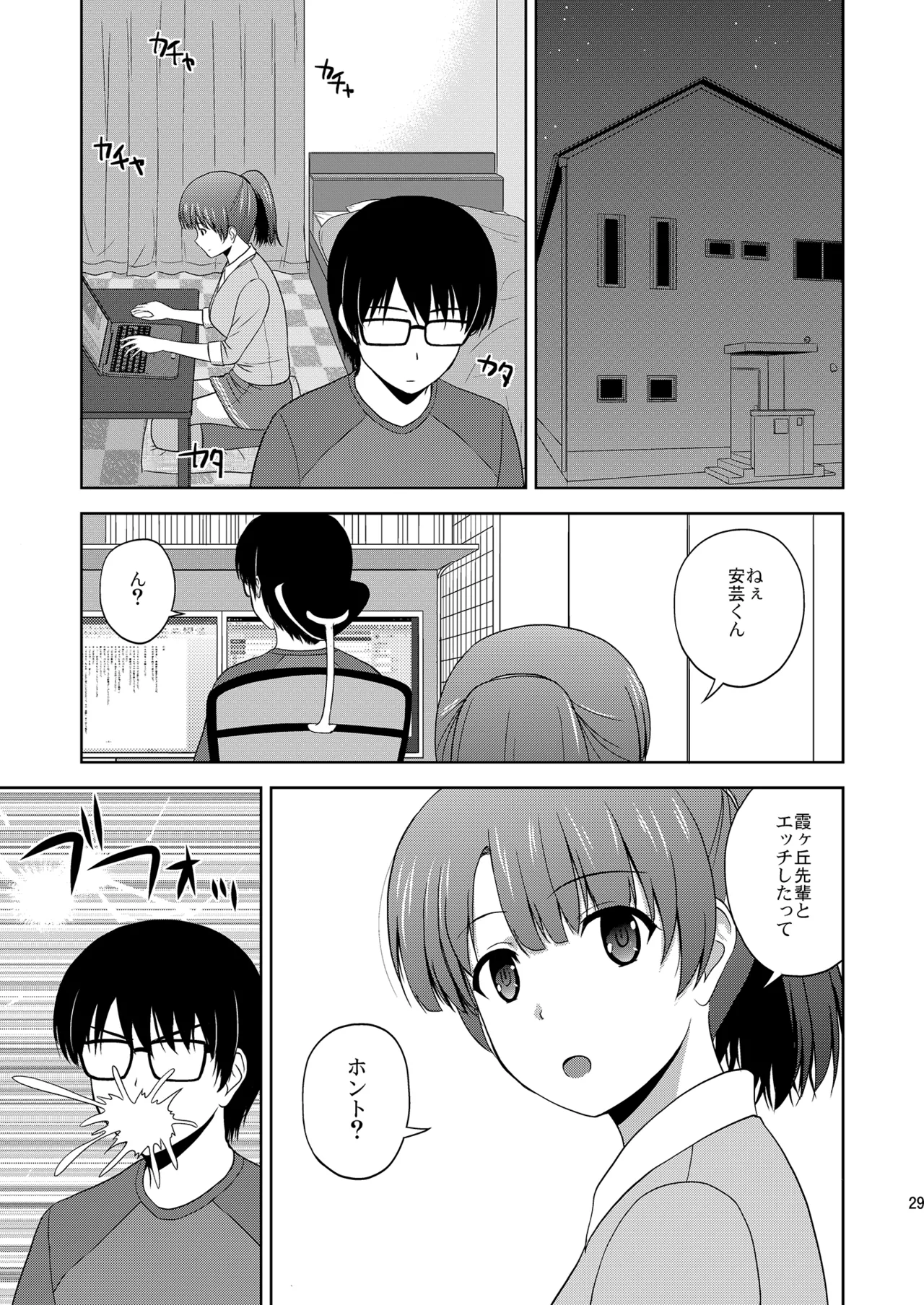 Saenai Kanojo-tachi no Rinri Shinsakai Soushuuhen 1 page 29 featuring megumi kato saenai heroine no sodatekata parody - big breasts glasses hentai manga - read online free