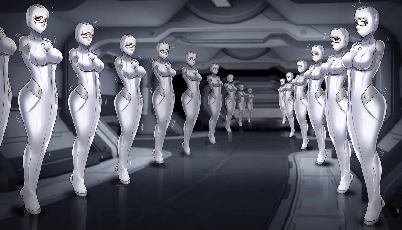 The Slave Spaceship - High Tech Bondage page 33 original parody - gag bondage hentai manga - read online free